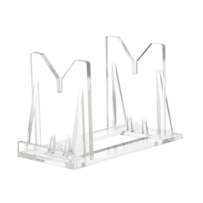 OnFireGuy 10pcs Fishing Lure Display Stands | Clear Acrylic Fishing Lure Easels | Accessories for Fishing & Decoration | 3-Piece Display Stand Measurements: 2" H x 2-5/8" W x 1-1/2" D - Image 5